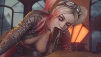harley quinn blow black dick and swallow cum, 1920x1080, 22 s, 13.5MB, mp4