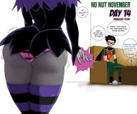 No Nut November (Teen Titans) - Day 14, 2480x2058, 178.6kB, webp