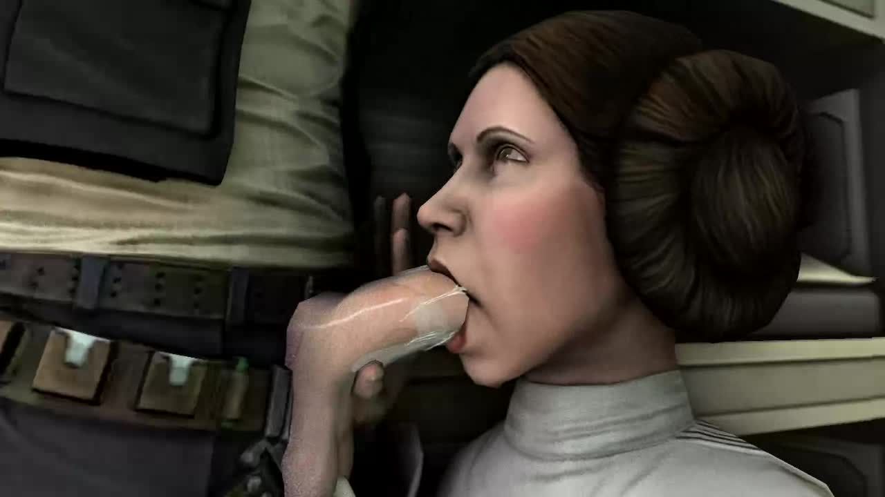 Princess leia suck dick - star wars porn