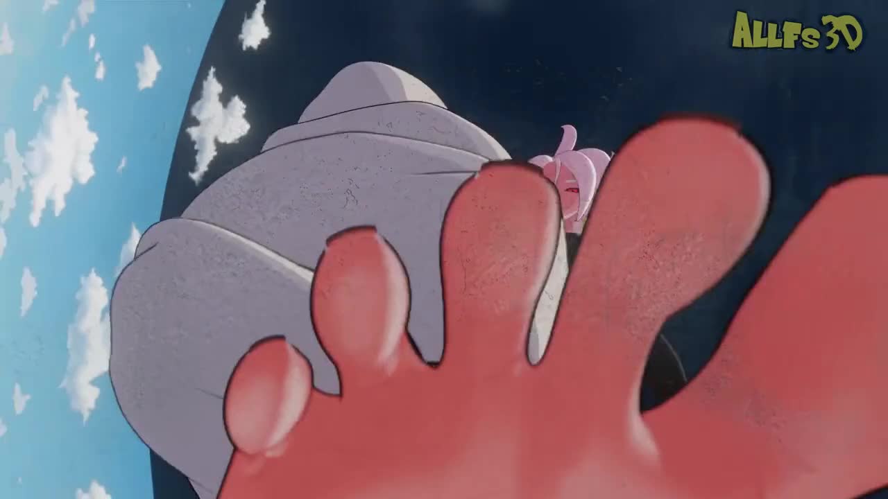Android 21 footfetish video