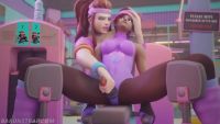Brigitte jerking off Sombra with magic wand, 1280x720, 1 m 8 s, 9.1MB, mp4