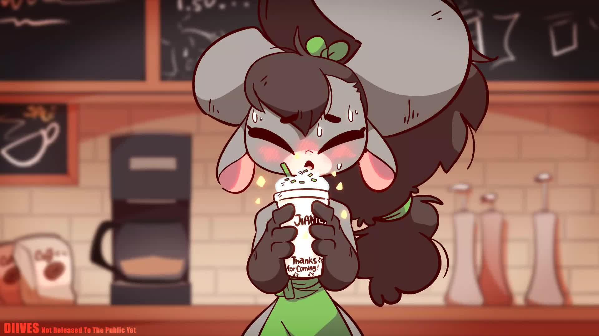 Diives special milk latte