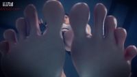 POV foot fetish with sexy tifa lockhart, 1270x720, 43 s, 6.9MB, mp4