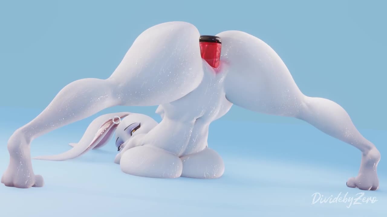 Anthro bunny twerking 
