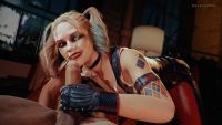 harley quinn blowjob and throatpie, 1920x1080, 46 s, 28.8MB, mp4