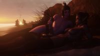 Shadowheart Edges Lae'zel Huge Futa Cock, 1920x1080, 16 s, 2.3MB, mp4